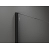 Mexen Kioto paroi de douche Walk-in 110 x 200 cm, ombre noir 8 mm, noir - 800-110-101-70-76