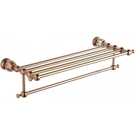Mexen Estela étagère pour serviette, or rose - 7011520-60