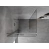 Mexen Mist-F cabine de douche pliante gauche 70 x 70 cm, transparent, chromé - 8A6T-070-070-01-00-L