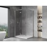 Mexen Mist-F cabine de douche pliante gauche 110 x 70 cm, transparent, chrome - 8A6T-110-070-01-00-L
