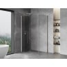 Mexen Mist-F cabine de douche pliante gauche 95 x 75 cm, transparent, chromé - 8A6T-095-075-01-00-L