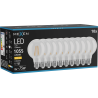 Mexen Vintis 10x Ampoule filament LED E27, G80, 8W, Chaude - 2700K, 1055 lm, claire - L155-E27-0827-00x10