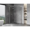 Mexen Mist-F cabine de douche pliante gauche 80 x 95 cm, transparent, chrome - 8A6T-080-095-01-00-L