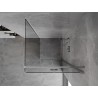 Mexen Mist-F cabine de douche pliante droite 70 x 70 cm, transparent, chrome - 8A6T-070-070-01-00-P