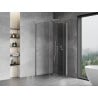 Mexen Mist-F cabine de douche pliante droite 70 x 70 cm, transparent, chrome - 8A6T-070-070-01-00-P