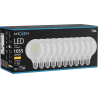 Mexen Vintis 10x Ampoule filament LED E27, G95, 8W, Chaude - 2700K, 1055 lm, claire - L157-E27-0827-00x10