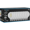 Mexen Vintis 10x Ampoule filament LED E27, G95, 10W, Neutre - 4000K, 1320 lm, clair - L157-E27-1040-00x10