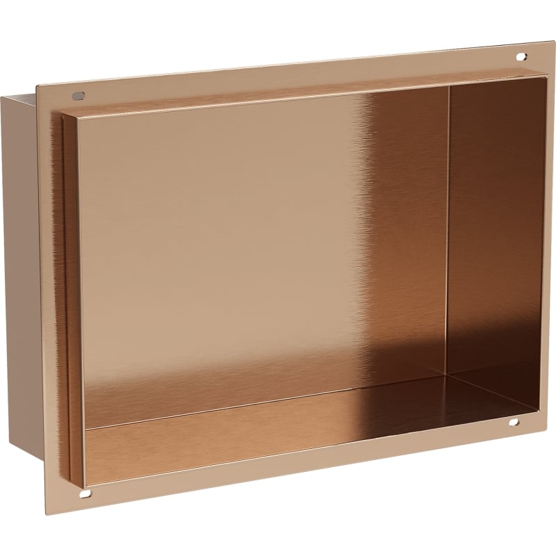 Mexen X-Wall-NR étagère encastrée sans rebord 30 x 20 cm, cuivre brossé - 19C1302010