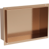 Mexen X-Wall-NR étagère encastrée sans rebord 30 x 20 cm, cuivre brossé - 19C1302010