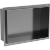 Mexen X-Wall-NR étagère encastrée sans rebord 30 x 20 cm, gris canon brossé - 19E1302010
