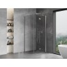 Mexen Mist-F cabine de douche pliante droite 75 x 75 cm, transparent, chrome - 8A6T-075-075-01-00-P