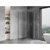 Mexen Mist-F cabine de douche pliante droite 75 x 75 cm, transparent, chrome - 8A6T-075-075-01-00-P