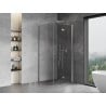 Mexen Mist-F cabine de douche pliante droite 85 x 85 cm, transparent, chromé - 8A6T-085-085-01-00-P