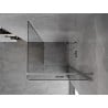 Mexen Mist-F cabine de douche pliante droite 85 x 85 cm, transparent, chromé - 8A6T-085-085-01-00-P
