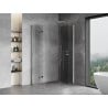 Mexen Mist-F Duo cabine de douche pliante droite 95 x 100 cm, transparent, chrome - 8A6-095L-100P-01-00