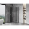 Mexen Mist-F Duo cabine de douche pliante 100 x 100 cm, transparent, chrome - 8A6-100L-100P-01-00