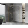 Mexen Mist-F cabine de douche pliante gauche 110 x 85 cm, transparent, doré - 8A6T-110-085-50-00-L
