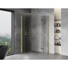 Mexen Mist-F Duo cabine de douche pliante gauche 90 x 85 cm, transparent, or - 8A6-090L-085P-50-00