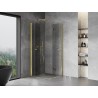Mexen Mist-F Duo cabine de douche pliante 110 x 110 cm, transparent, or - 8A6-110L-110P-50-00