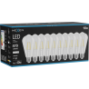 Mexen Vintis 10x Ampoule filament LED E27, ST64, 4W, Neutre - 4000K, 470 lm, transparent - L152-E27-0440-00x10