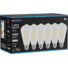 Mexen Vintis 6x Ampoule filament LED E27, ST64, 8W, Neutre - 4000K, 1055 lm, clair - L152-E27-0840-00x06