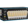 Mexen Vintis 10x Ampoule filament LED E27, ST64, 10W, Chaude - 2700K, 910 lm, ambre - L152-E27-1027-50x10