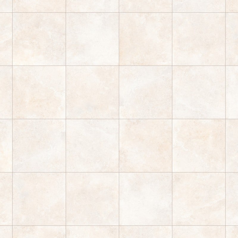 Mexen Oberon Bianco grès émaillé rectifié G1, carreau sol-mur 60 x 60 cm, carving - TL429-060-060-02