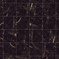 Mexen Python Gres doré émaillé rectifié G1, carreau sol-mur 60 x 60 cm, haute brillance - TL212-060-060-00