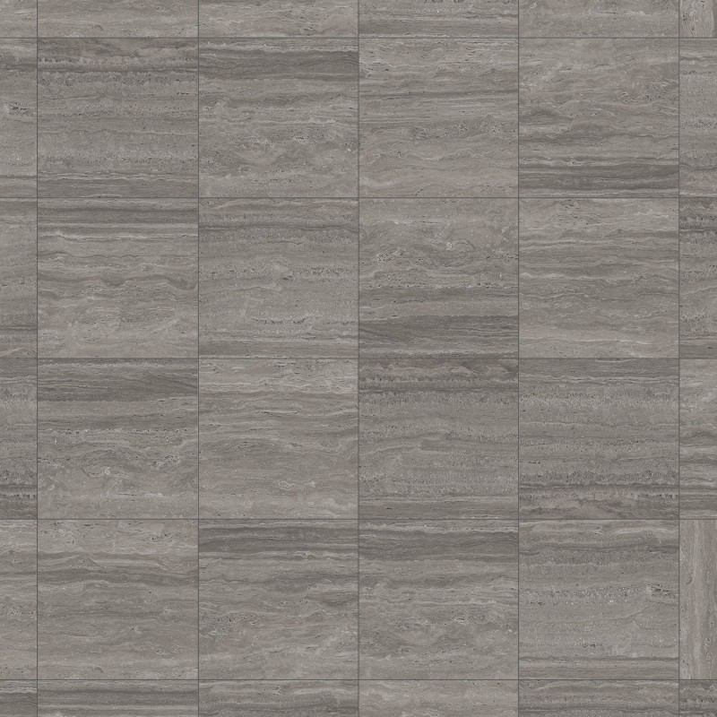 Mexen Neo Travertino Nero grès émaillé rectifié. G1, carreau de sol et mural 60 x 60 cm, mat - TL302-060-060-06