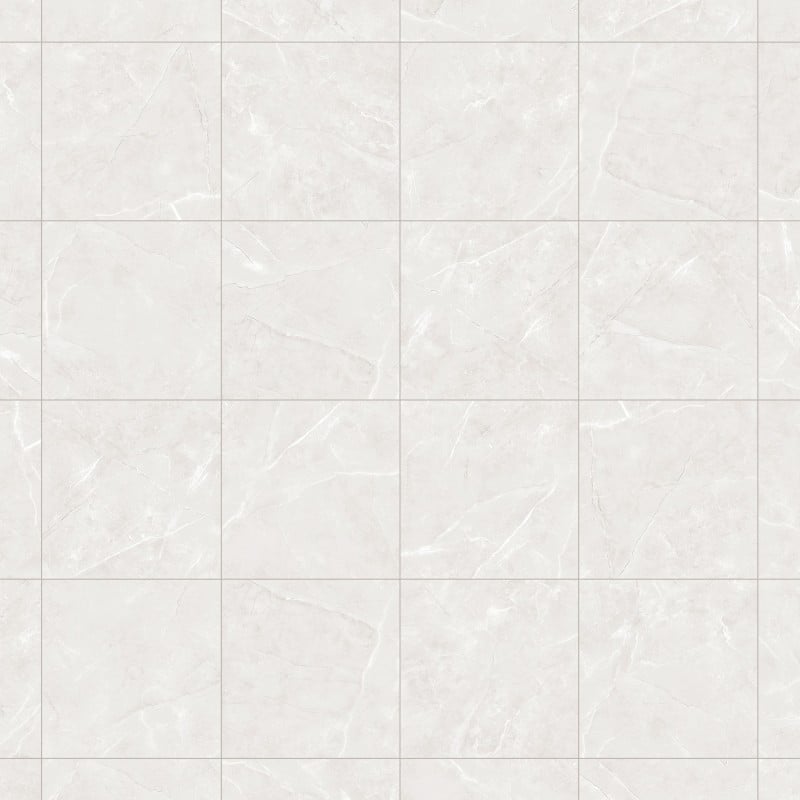 Mexen Boca Bianco grès émaillé rect. G1, carreau sol et mur 60 x 60 cm, brillant - TL102-060-060-00