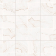 Mexen Onyx Grès blanc émaillé rect. G1, carreau sol-mur 60 x 60 cm, brillant - TL106-060-060-01