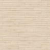 Mexen Hirera Avorio grès émaillé rectifié G1, carreau effet bois sol/mur 120 x 20 cm, mat - TL611-120-020-00