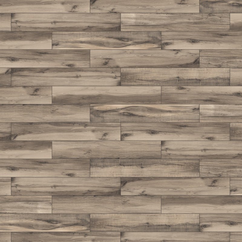Mexen Indica Grès noir émaillé rectifié G1, carreau effet bois pour sol et mur 120 x 20 cm, mat - TL604-120-020-01