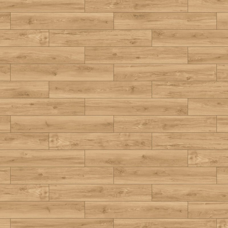 Mexen Meranti Carreau émaillé rectifié Miele G1, carreau de sol et mural aspect bois 120 x 20 cm, mat - TL609-120-020-05