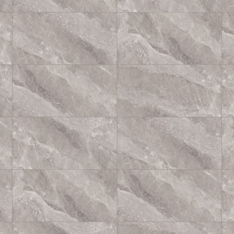 Mexen Rowan Gris grès émaillé rectifié G1, carreau sol-mur 120 x 60 cm, carving - TL404-120-060-00