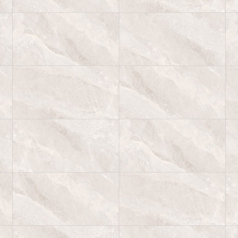 Mexen Rowan Grès émaillé rectifié Pearl, carreau sol-mur 120 x 60 cm, carving - TL404-120-060-02