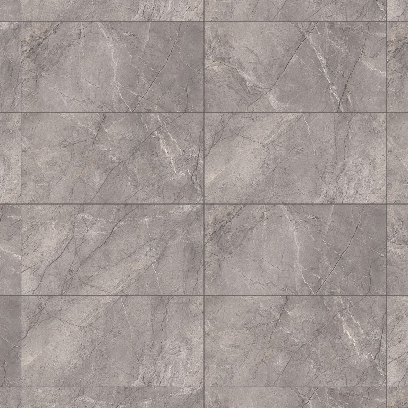 Mexen Litava Gris grès émaillé rectifié G1, carreau sol-mur 120 x 60 cm, carving - TL406-120-060-03