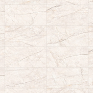Mexen Leeds Bianco grès émaillé rectifié G1, carreau de sol et mural 120 x 60 cm, sculpté - TL410-120-060-00