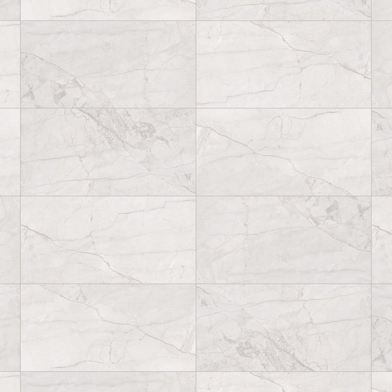 Mexen Morella Bianco grès émaillé rectifié. G1, carreau sol-mur 120 x 60 cm, carving - TL412-120-060-00