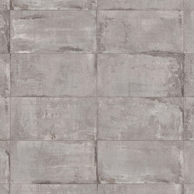 Mexen Cemento Carrelage Grigio grès émaillé rectifié G1 pour sol et mur 120 x 60 cm, carving - TL425-120-060-01