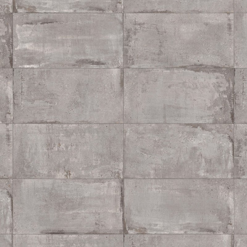 Mexen Cemento Grigio grès émaillé rectifié G1, carreau sol-mur 120 x 60 cm, carving - TL425-120-060-01