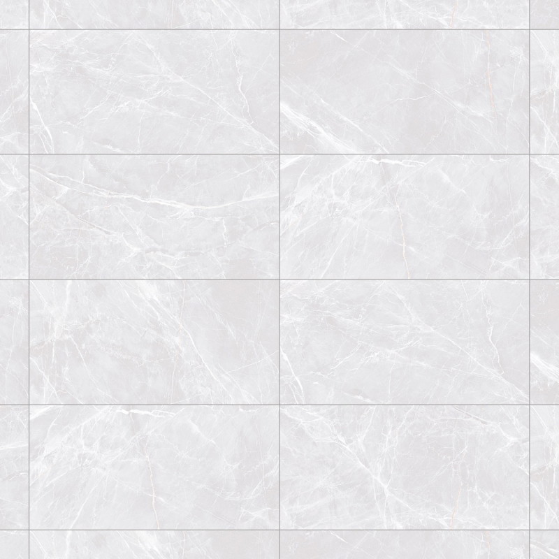Mexen Vennisa Bianco grès émaillé rectifié G1, carreau de sol et mur 120 x 60 cm, carving - TL426-120-060-00