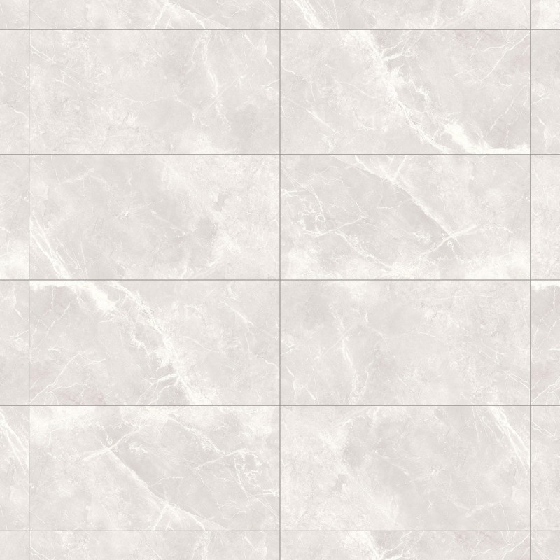 Mexen Visby Bianco grès émaillé rectifié G1, carreau sol-mur 120 x 60 cm, carving - TL428-120-060-01