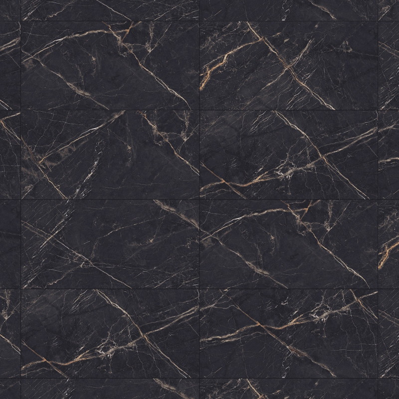 Mexen Eminet Noir grès émaillé rectifié G1, carreau sol-mur 120 x 60 cm, haute brillance - TL201-120-060-00