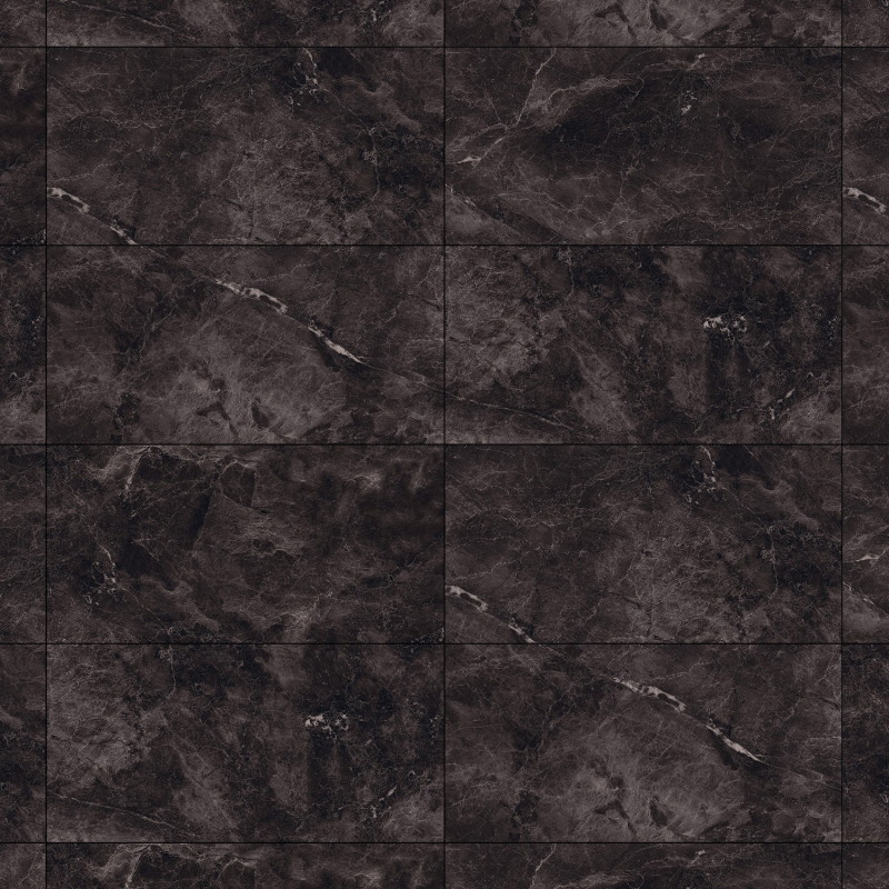 Mexen Merison Grès noir émaillé rectifié G1, carreau de sol et de mur 120 x 60 cm, haute brillance - TL203-120-060-00