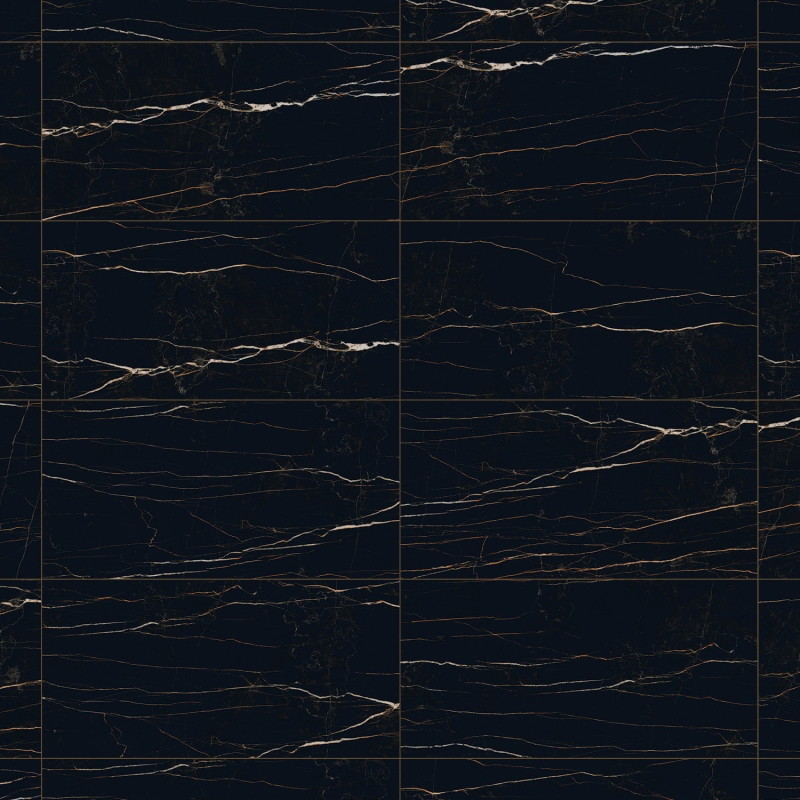 Mexen Flamingo Gres noir émaillé rect. G1, carreau sol-mur 120 x 60 cm, haute brillance - TL215-120-060-00
