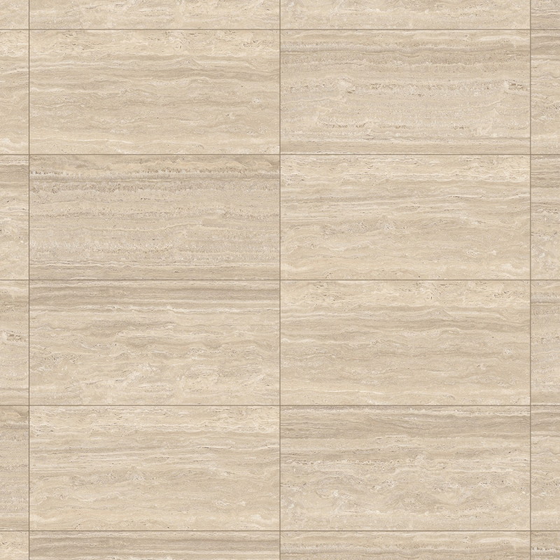 Mexen Neo Travertino Grès naturel émaillé rectifié. G1, carreaux sol-mur 120 x 60 cm, mat - TL302-120-060-04
