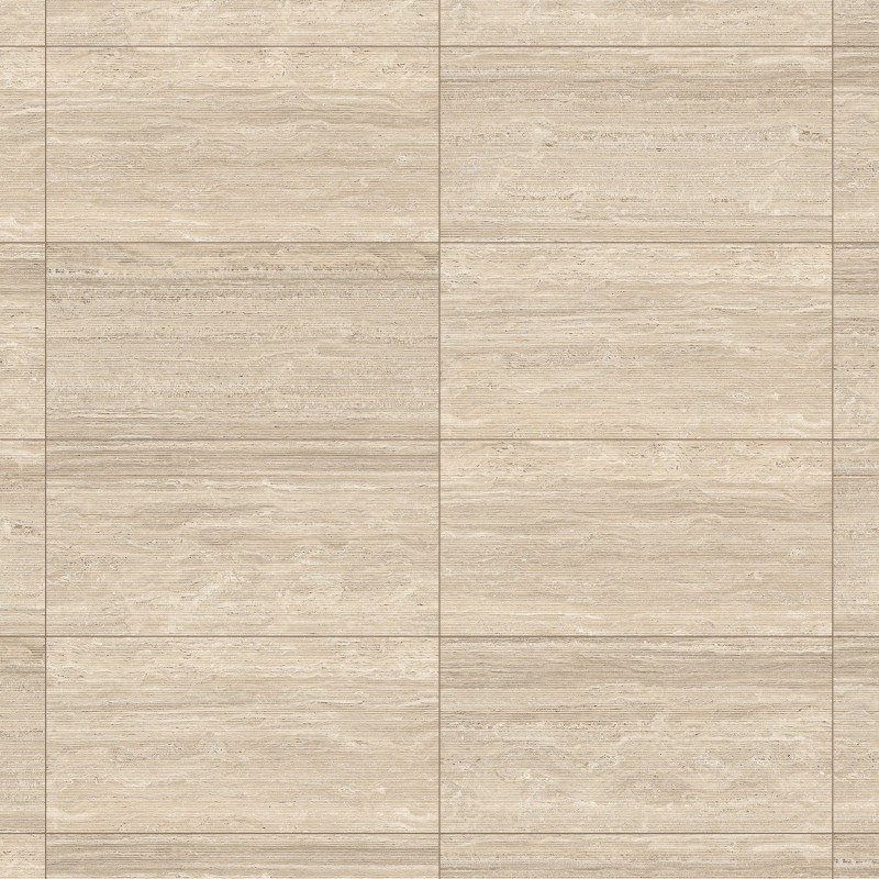 Mexen Neo Travertino Liner Natural grès émaillé rect. G1, carreau sol-mur 120 x 60 cm, mat - TL302-120-060-05