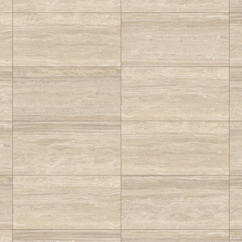 Mexen Neo Travertino Liner Natural grès émaillé rectifié. Carreau sol-mur 120 x 60 cm, mat - TL302-120-060-05