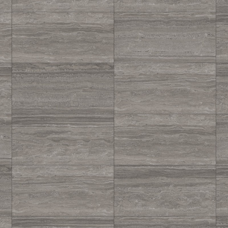 Mexen Neo Travertino Nero carrelage en grès émaillé rectifié G1, carreau mural et de sol 120 x 60 cm, mat - TL302-120-060-06